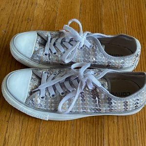 Converse All Star sequins tennis shoes